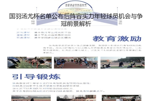 国羽汤尤杯名单公布后阵容实力年轻球员机会与争冠前景解析